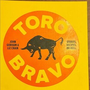 Toro Bravo cookbook